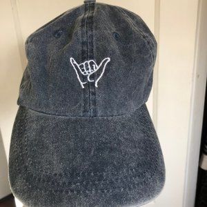 Grey-Blue "Hang Loose" Baseball Hat